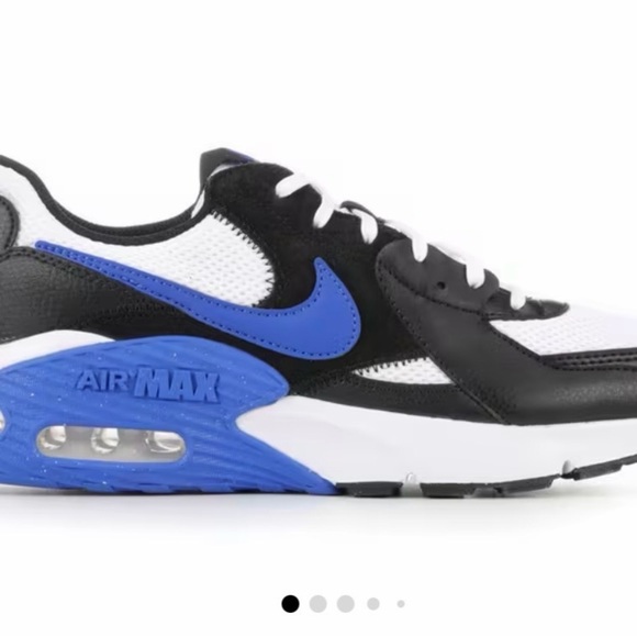 Nike Air Max Excee Black White Blue Sneakers Men’s Size 10 Like New main image 8
